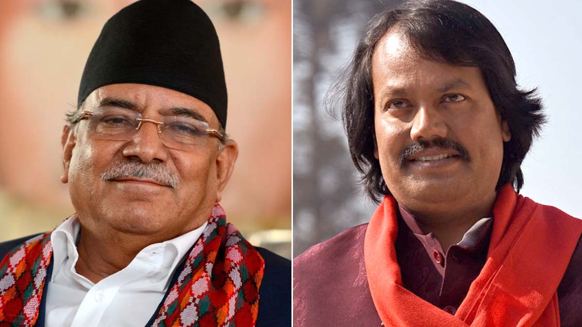 प्रधानमन्त्री दहाल र सिके राउतबीच भेट, सरकारमा आउन प्रधानमन्त्रीको प्रस्ताव